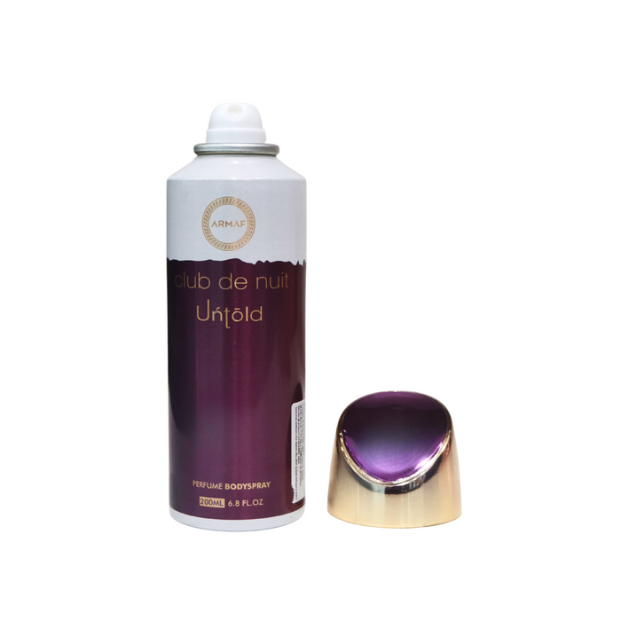 Armaf Hunter Intense & Club De Nuit Untold Deodorants for Men & unisex - 200ML Each (Pack of 2)