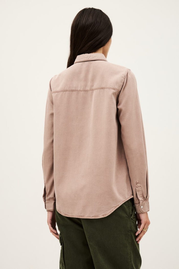 ba&sh Jada Shirt in Rose