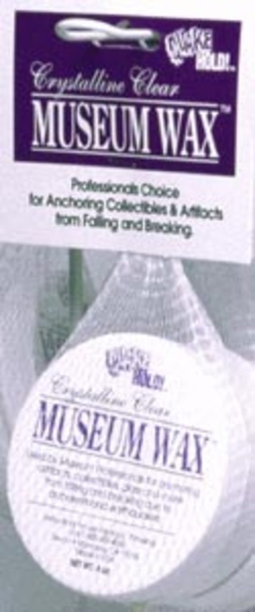 CLEAR MUSEUM WAX - 4oz (C3551)