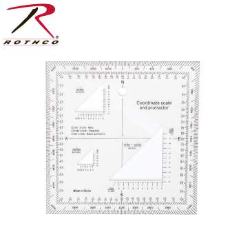 Coordinate Scale Protractor