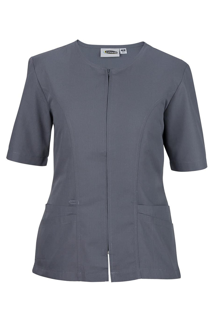EDWARDS ESSENTIAL LADIES ZIP FRONT SMOCK