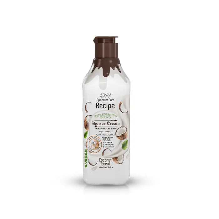 Eva Recipe Shower Cream Coconut Scent 370ml