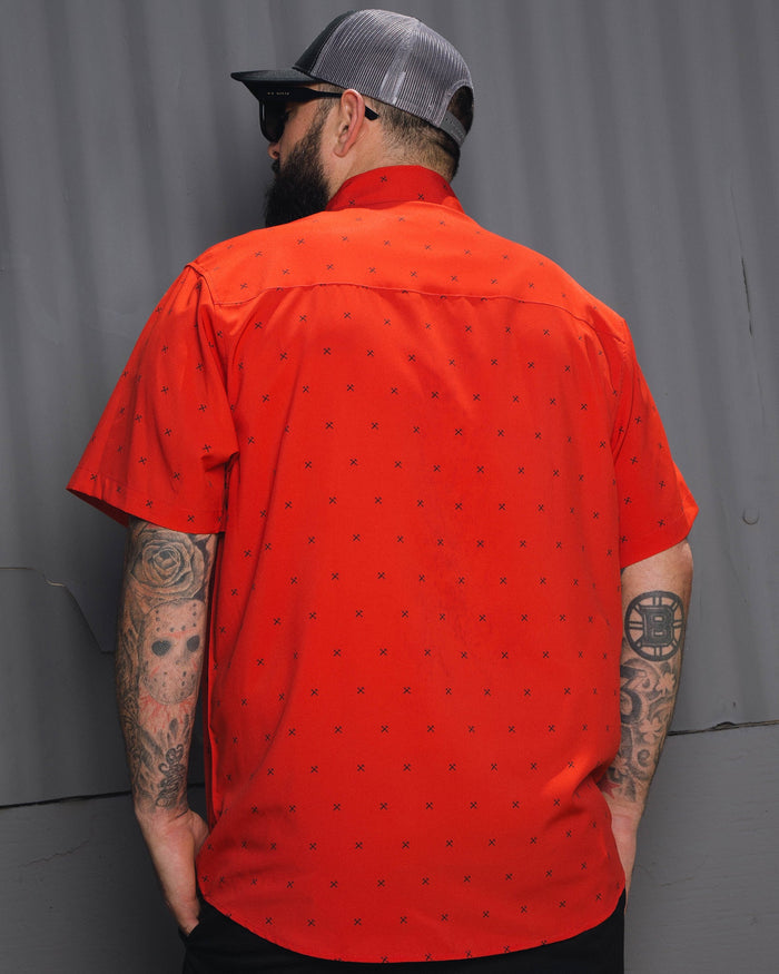 Men's Finney Short Sleeve - Red & Black | Dixxon Flannel Co.