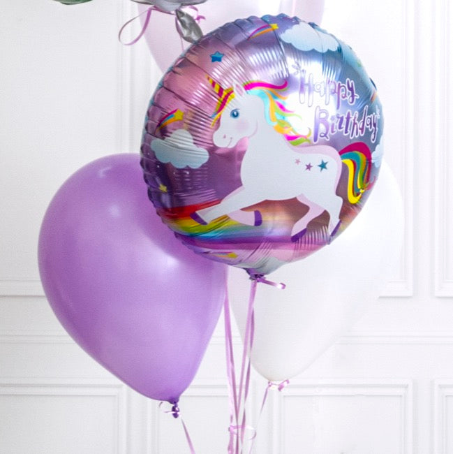 Happy Birthday Unicorn Foil Balloon