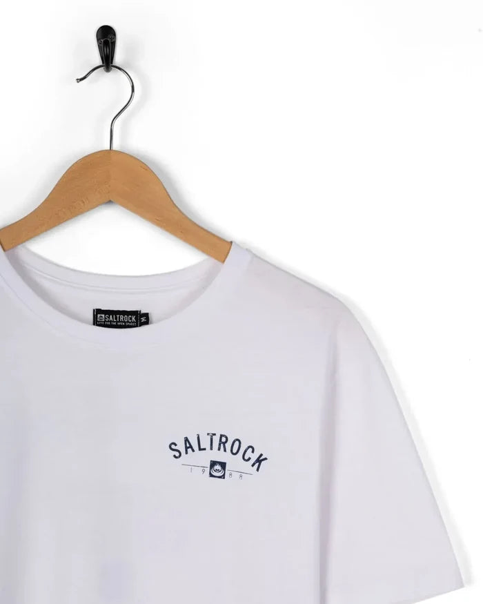 Lytham St Annes Mens Location T-Shirt in White
