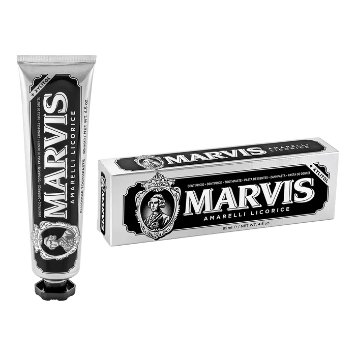 Marvis tannkrem - Amarelli Licorice Mint
