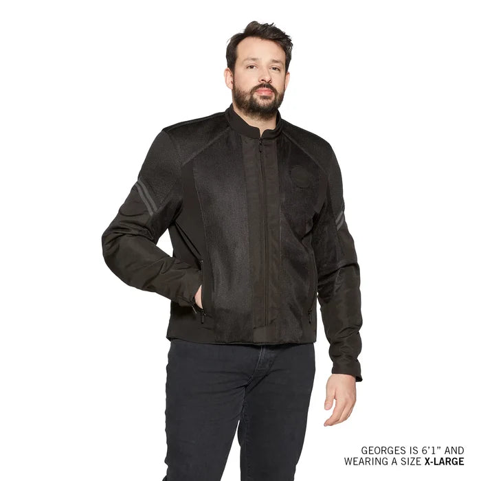 Men's San Pedro Mesh Jacket, Black