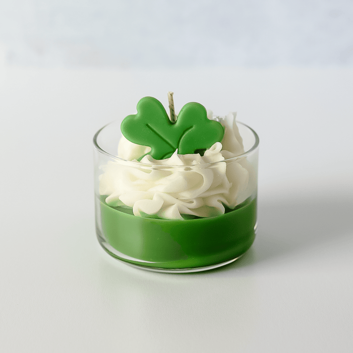 Mini Dessert Candle Shamrock - Jarful House