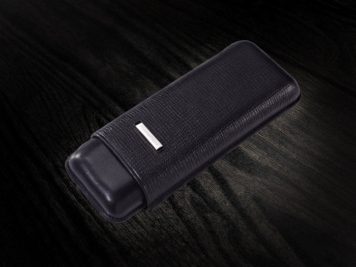 Prometheus Cigar Case Oscarias Barcelona — 2 Cigar Holder (C500OB)