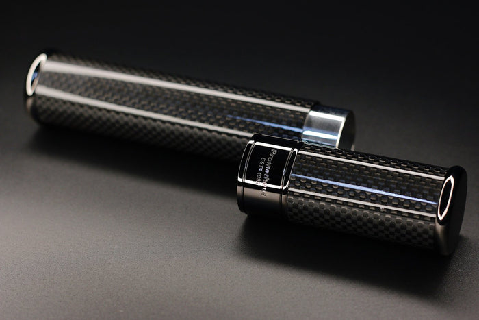 Prometheus Single Cigar Tube - Carbon Fiber (H-TUBE-CB)