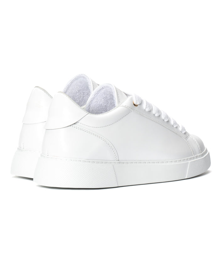 Rool Court Leather Sneakers in White (4)