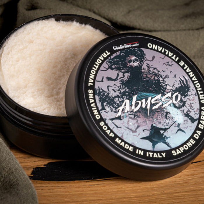 The Goodfellas' Smile Abysso Shaving Soap (Vegetable Base)
