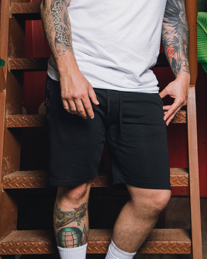 Dixxon Track Short - Black - Dixxon Flannel Co.