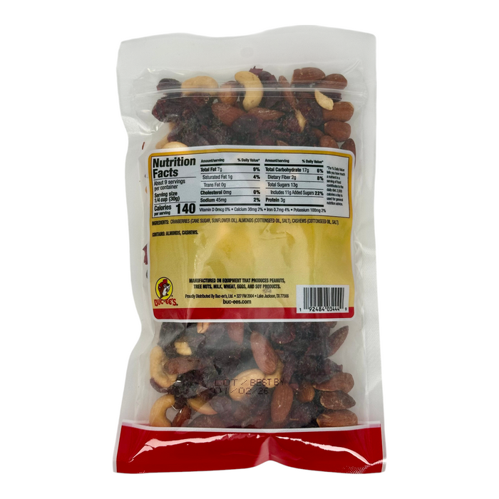 Trail Mix - Cashew, Cranberry, Almond