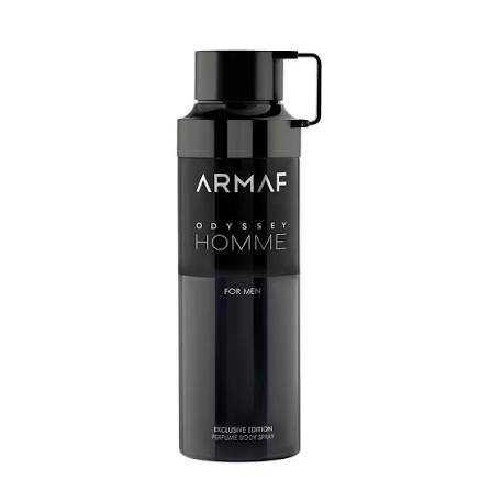 ارماف سبراي 200مل هومي اسود  - Armaf Perfume Body Spray - Homme Black 200ml