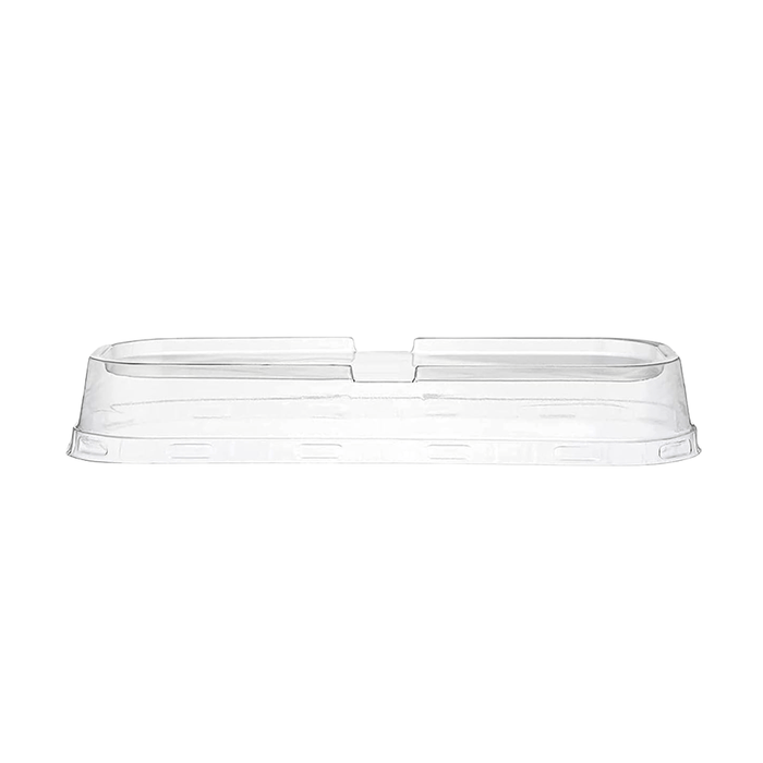 Clear PET Lid To Suit 270mL Foil Cake Tin Gold Series - TEM IMPORTS™