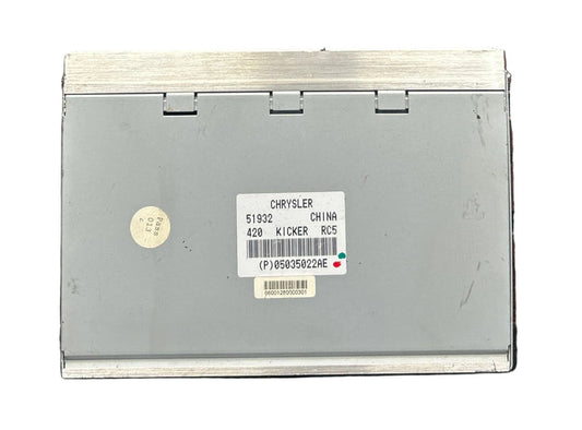 2010-2011 Challenger Charger 300 SRT8 Stereo Amplifier Amp Audio OEM 05035022AE