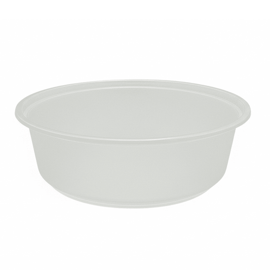 28oz/850mL Premium Round Clear Frosted Bowl - TEM IMPORTS™