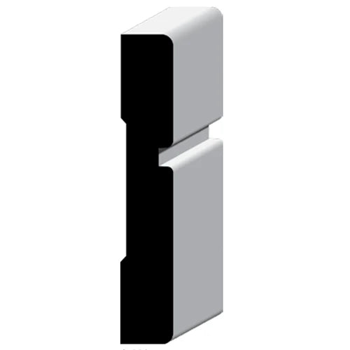 3-1/2″ Primed MDF Grooved Casing Casing MDF Novo Building Products