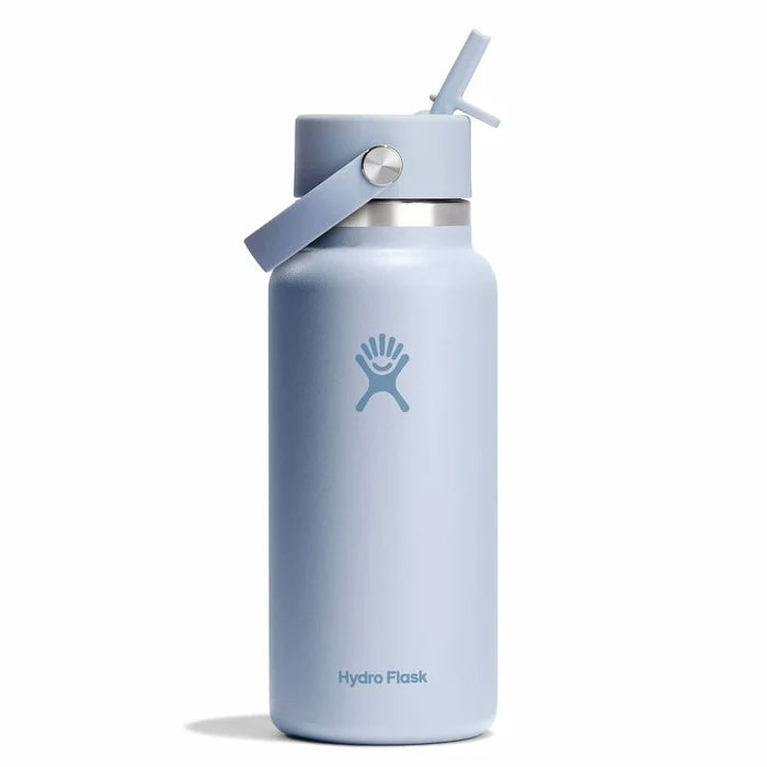 32 oz Wide Mouth with Flex Straw Cap Bottle