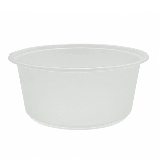 40oz/1200mL Premium Round Clear Frosted Bowl - TEM IMPORTS™