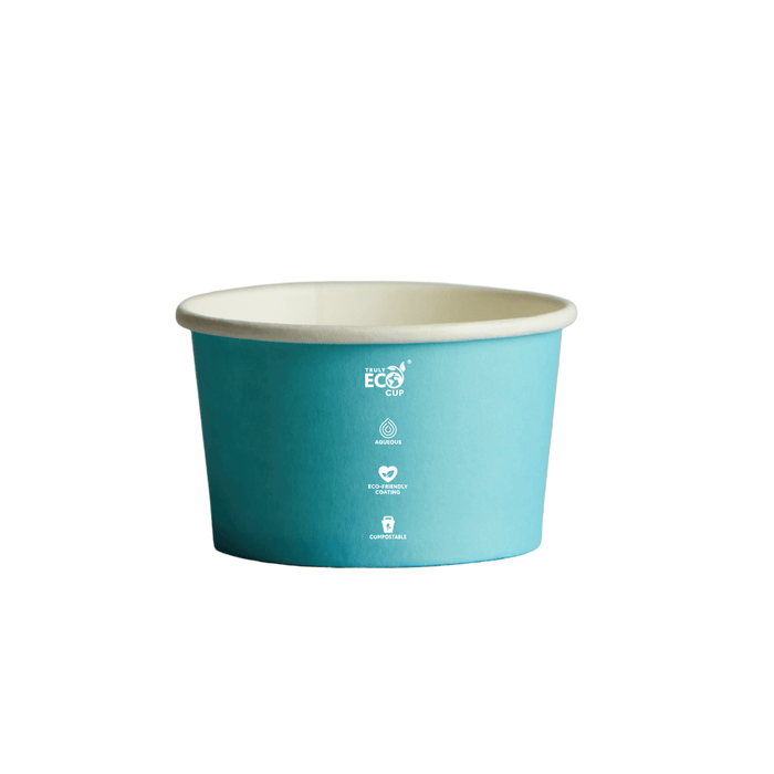 5oz Pastel Aqueous Coated Ice Cream Cup - TEM IMPORTS™