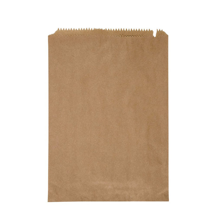 Flat Paper Bag Brown Size 6F - 500/PK