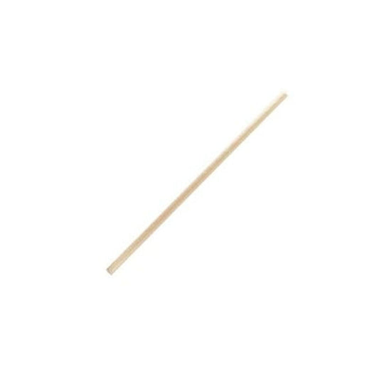 6mm Plain Brown Paper Straw Cocktail - Pk50 - TEM IMPORTS™