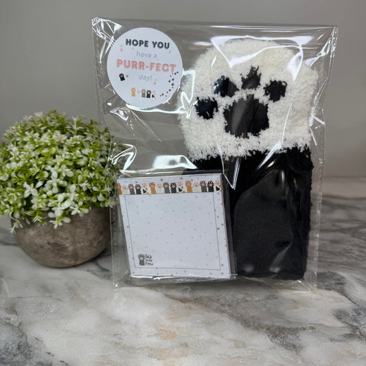 Bundled Set - Cat Talk To The Paw, Purrfect Day Sticker