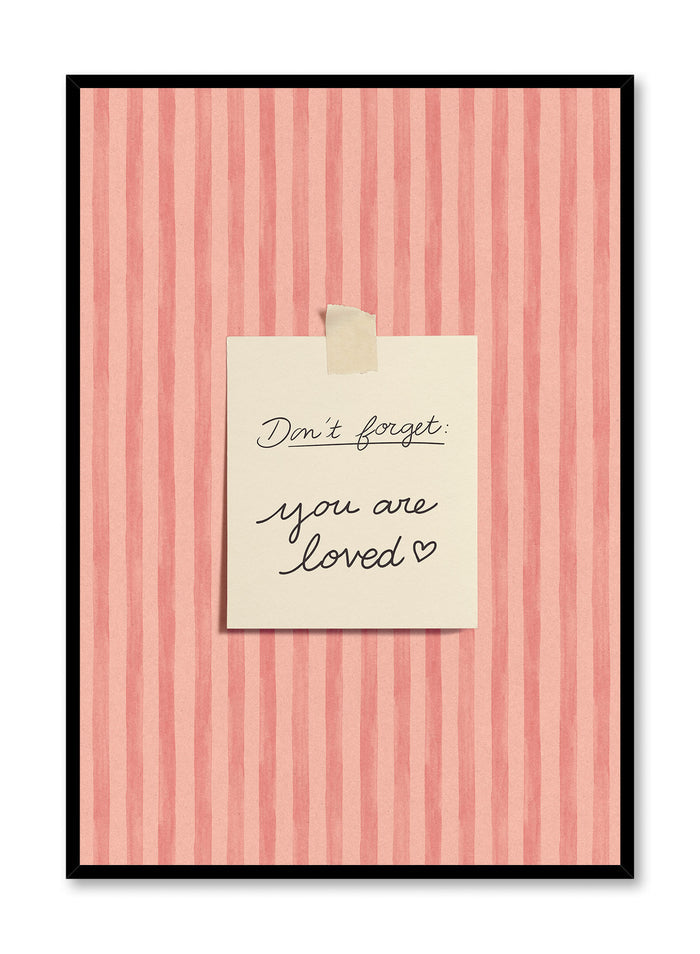 A Love Reminder Blush, Poster