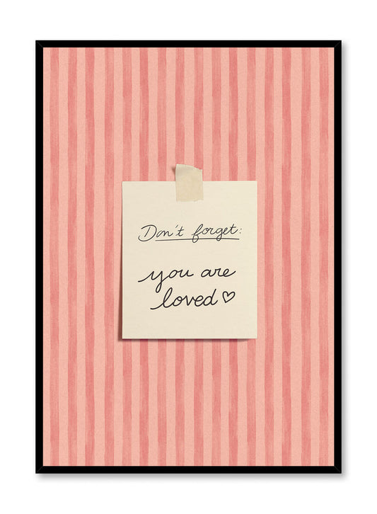 A Love Reminder Blush, Poster