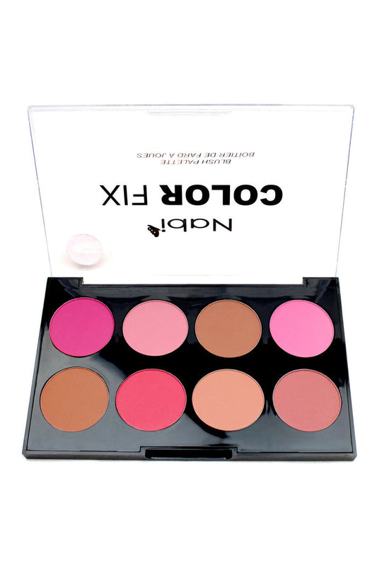 AC02 B - Color Fix 8 Color Blusher Palette B