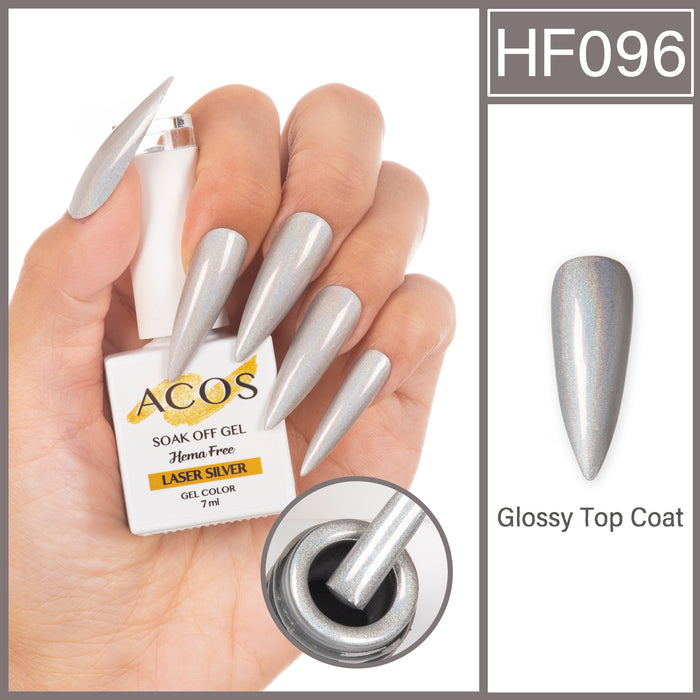 ACOS Hema Free Gel Colour LASER SILVER (096) - Lashmer