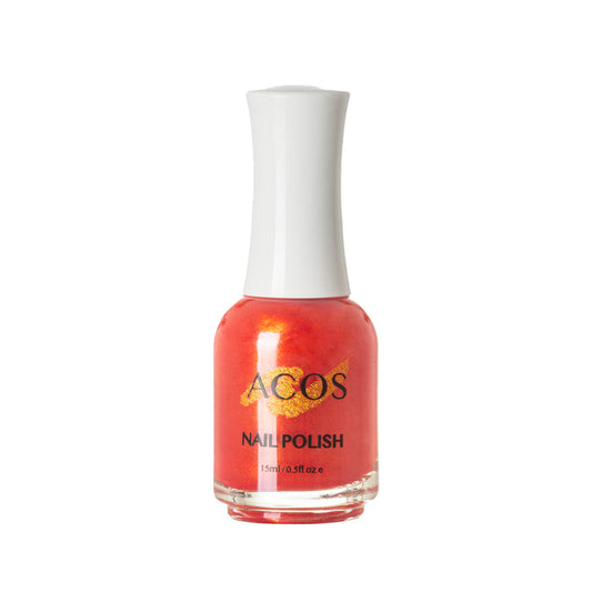 ACOS Nail Polish Red Colour - Lashmer