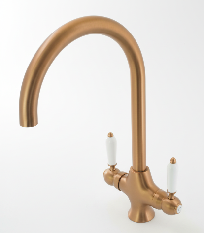Aquatica Deja Vu Sink Mixer Brush Ross Gold
