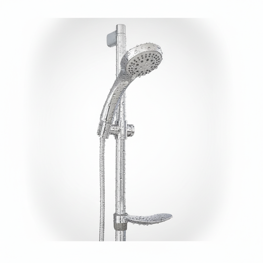 Aquatica Eco-Smarte Plus Multi Spray Handshower Set Chrome 795mm Long