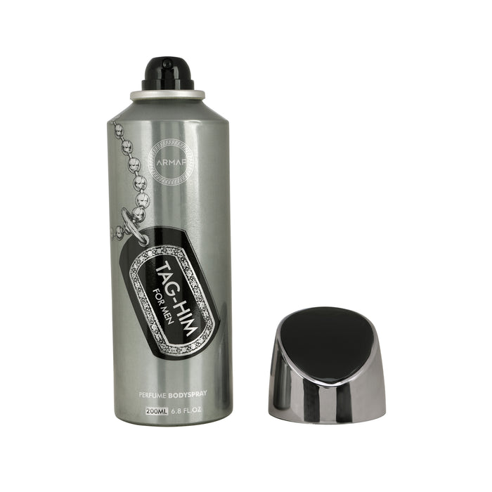 Armaf Tag Her & Tag Him Deodorants for Men & Women - 200ML Each (Pack of 2)