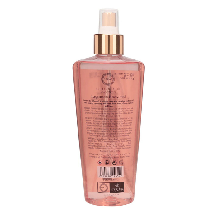 Armaf Tag Him & Club De Nuit Women Fragrance Body Mist for Men & Women - 250ML Each (Pack of 2)