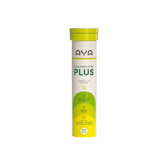AYA Electrolytes Plus Lemon & Lime flavour