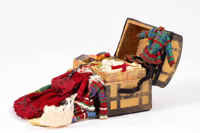 Barbara Logan Decorated Trunk / Chest