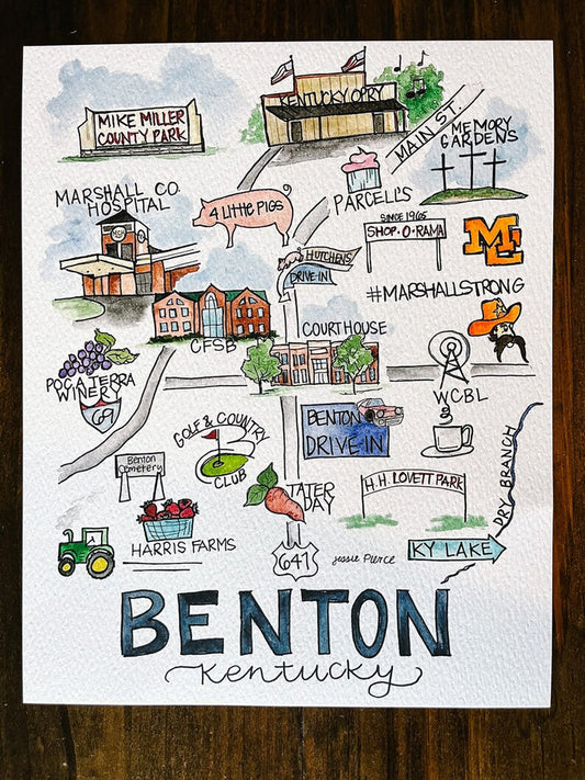 Benton Print