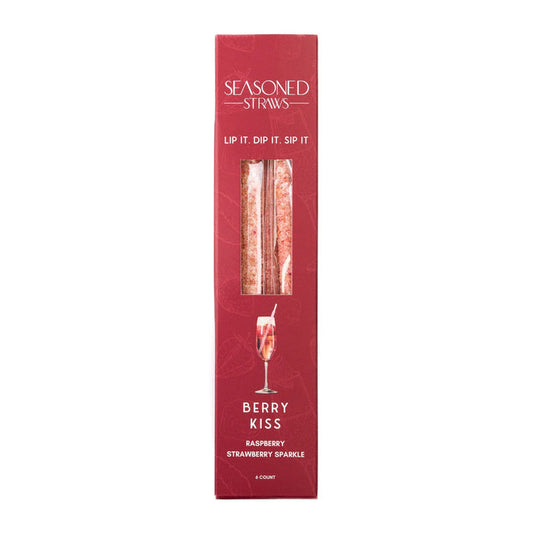 Berry Kiss Seasoned Straws