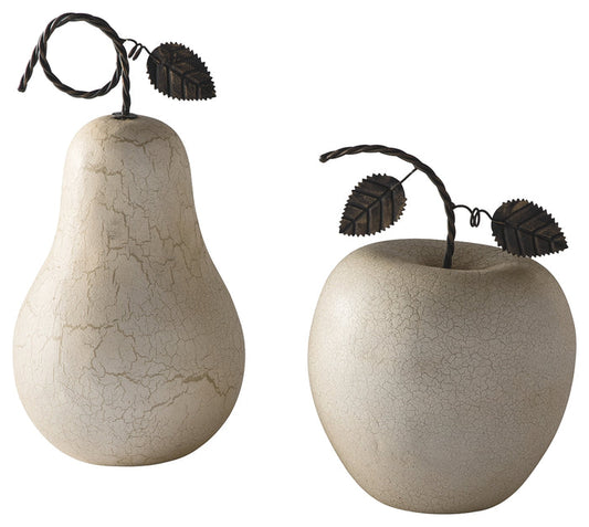 Bidelia A2000381 Antique White Sculpture Set 2CN