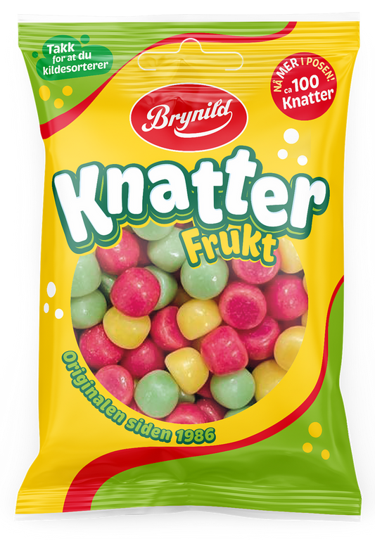 Brynild Knatter Fruit Flavoured Candy Mix 1 pack × 80g