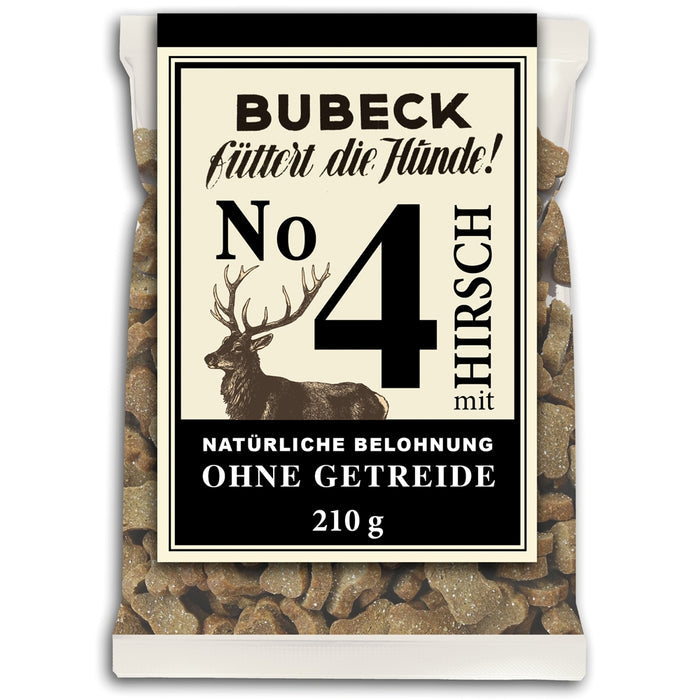 Bubeck Hundekekse N° 4 mit Hirsch