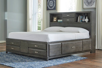 Caitbrook B476-74 Gray Full Storage Drawers