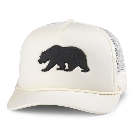 California Trucker Hat Foamy Roscoe - Off White