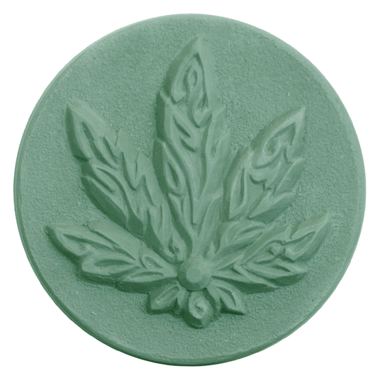 Round Cannabis Soap Mold