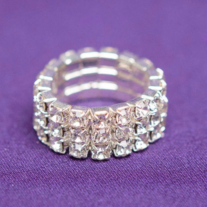 Crystal competition ring for NPC Bikini, Wellness, and Figure divisions
