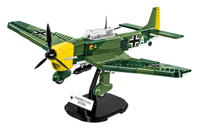 Cobi-5705-Junkers Ju 87 B Stuka Bomber(380pcs)